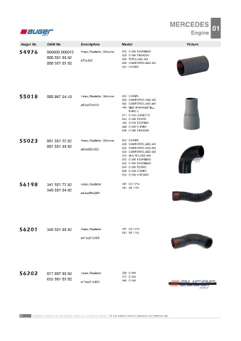 AUGER for buses MERCEDES