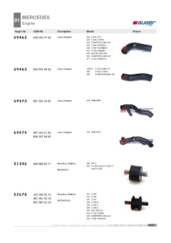 AUGER for buses MERCEDES