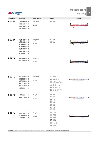 AUGER for buses MERCEDES