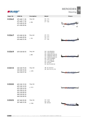 AUGER for buses MERCEDES