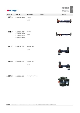 AUGER for buses SETRA