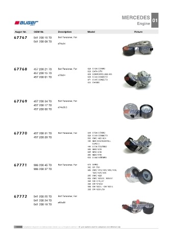 AUGER for buses MERCEDES