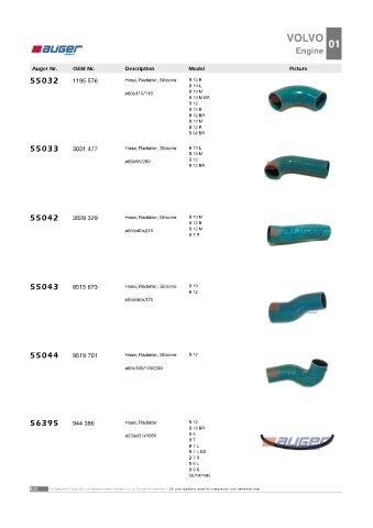 AUGER for buses VOLVO