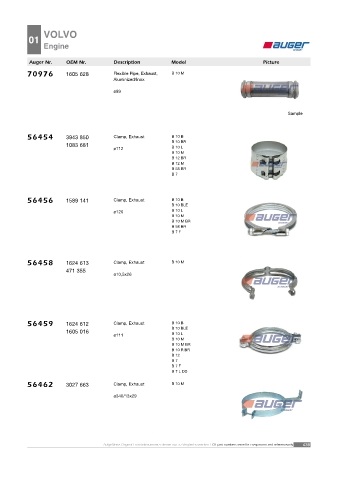 AUGER for buses VOLVO