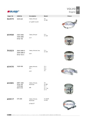 AUGER for buses VOLVO