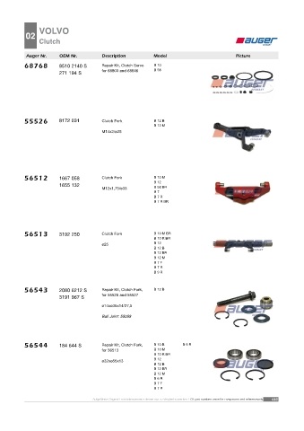 AUGER for buses VOLVO