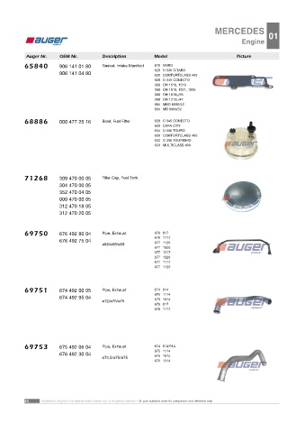 AUGER for buses MERCEDES