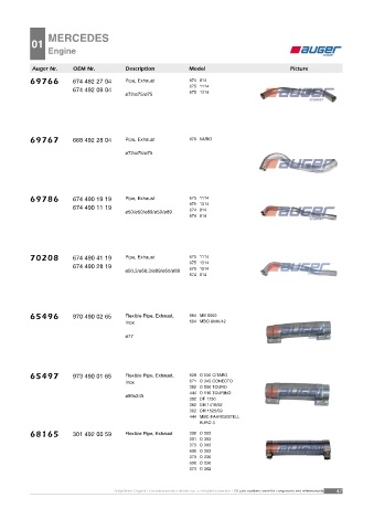 AUGER for buses MERCEDES