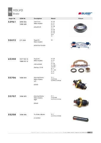 AUGER for buses VOLVO