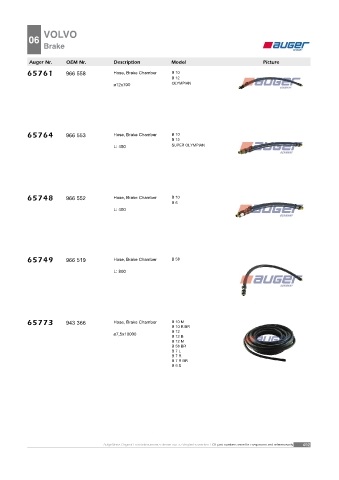 AUGER for buses VOLVO