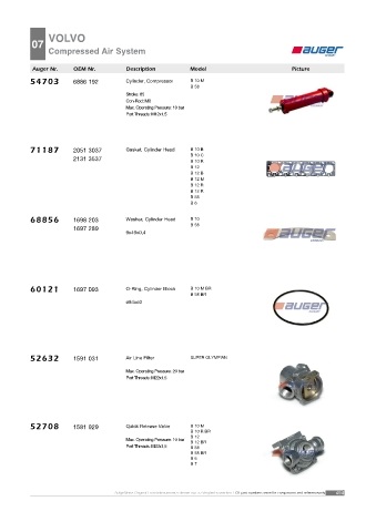 AUGER for buses VOLVO