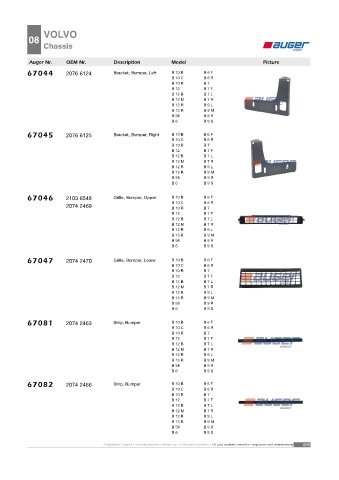 AUGER for buses VOLVO