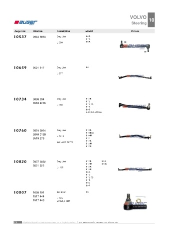 AUGER for buses VOLVO