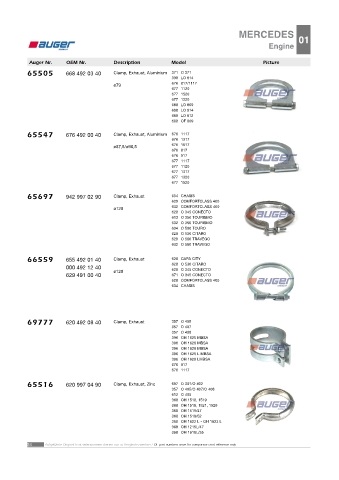 AUGER for buses MERCEDES