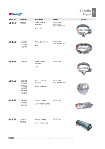 AUGER for buses SCANIA