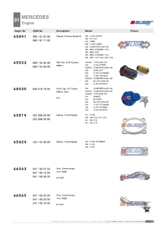 AUGER for buses MERCEDES