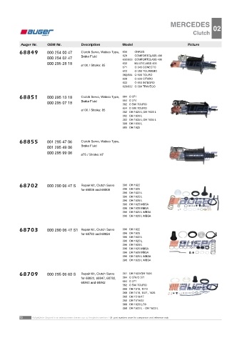 AUGER for buses MERCEDES