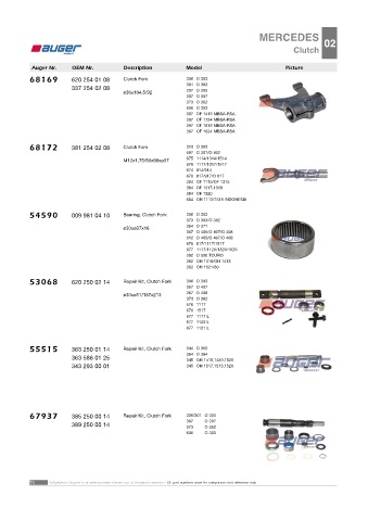 AUGER for buses MERCEDES