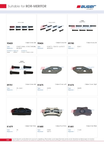 Spare parts for cars and trucks