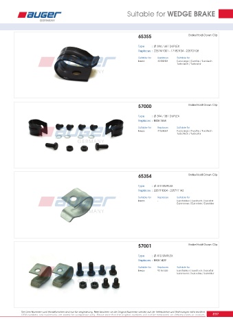 Spare parts for cars and trucks