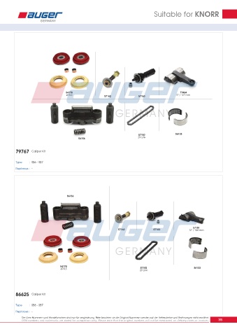 Spare parts for cars and trucks