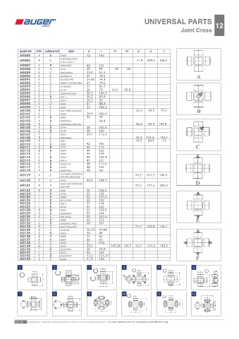 Spare parts OEM cross-references