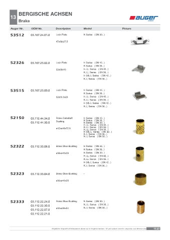 Spare parts OEM cross-references
