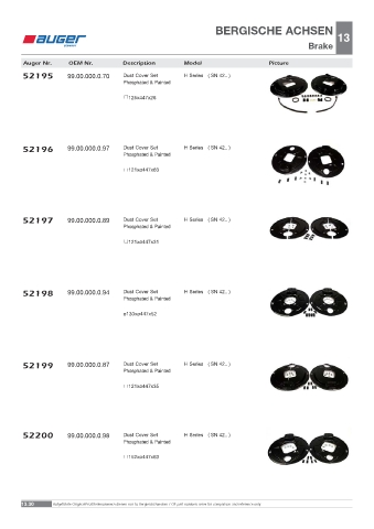 Spare parts OEM cross-references