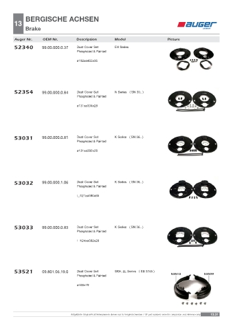 Spare parts OEM cross-references