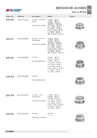 Spare parts OEM cross-references