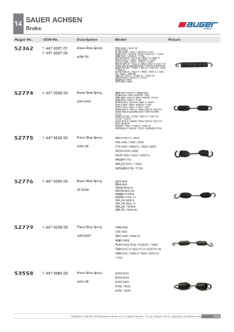 Spare parts OEM cross-references