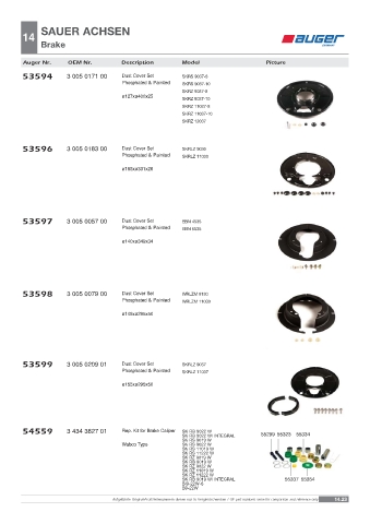 Spare parts OEM cross-references