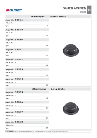 Spare parts OEM cross-references