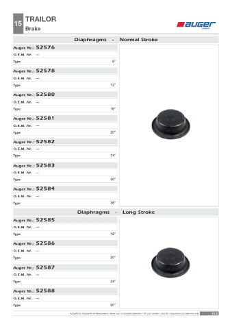 Spare parts OEM cross-references