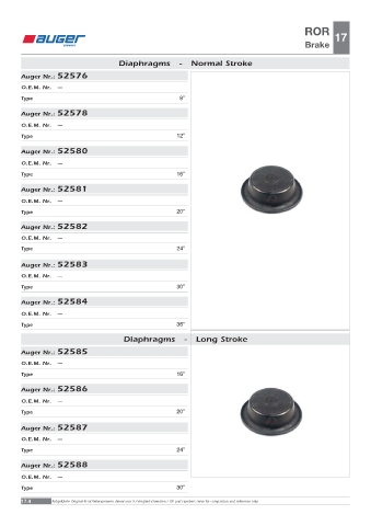 Spare parts OEM cross-references