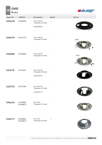 Spare parts OEM cross-references