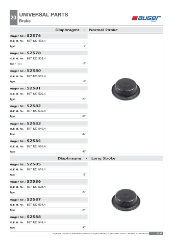 Spare parts OEM cross-references