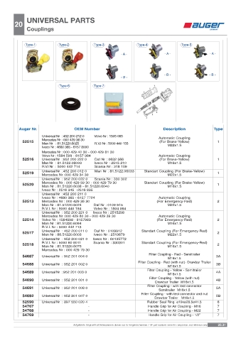 Spare parts OEM cross-references