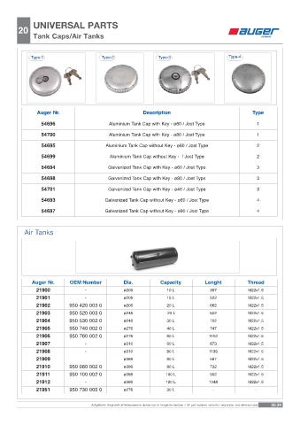 Spare parts OEM cross-references