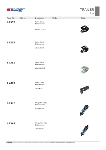 Spare parts OEM cross-references