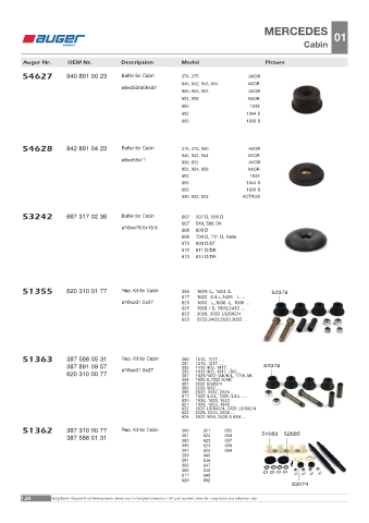 Spare parts OEM cross-references