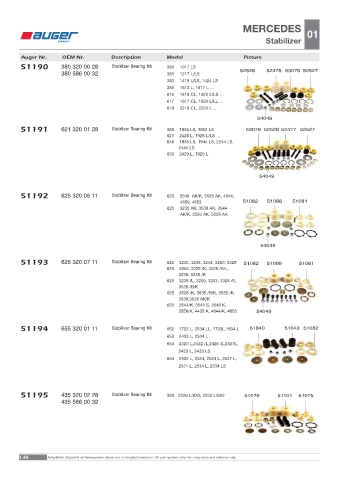 Spare parts OEM cross-references