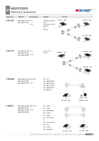 Spare parts OEM cross-references