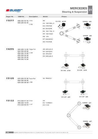 Spare parts OEM cross-references