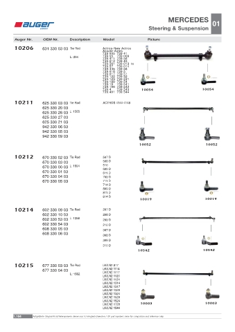 Spare parts OEM cross-references