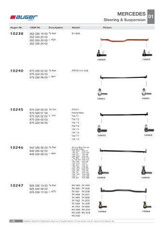 Spare parts OEM cross-references