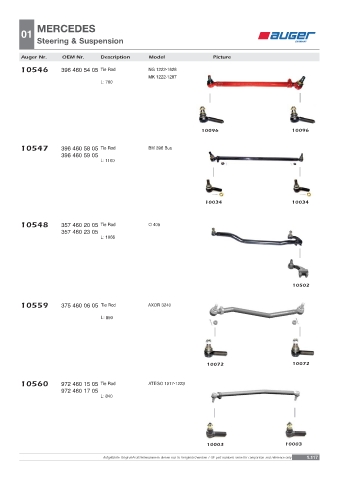 Spare parts OEM cross-references