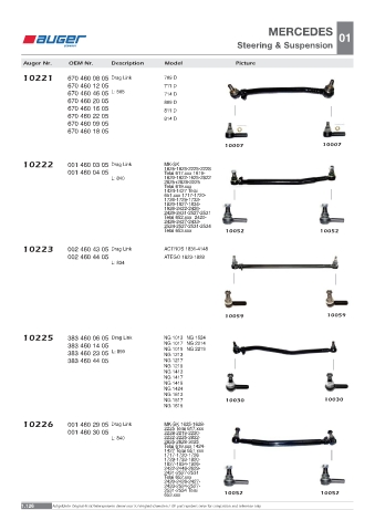 Spare parts OEM cross-references