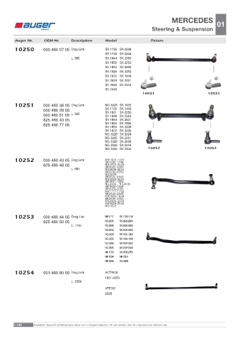 Spare parts OEM cross-references