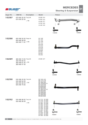 Spare parts OEM cross-references